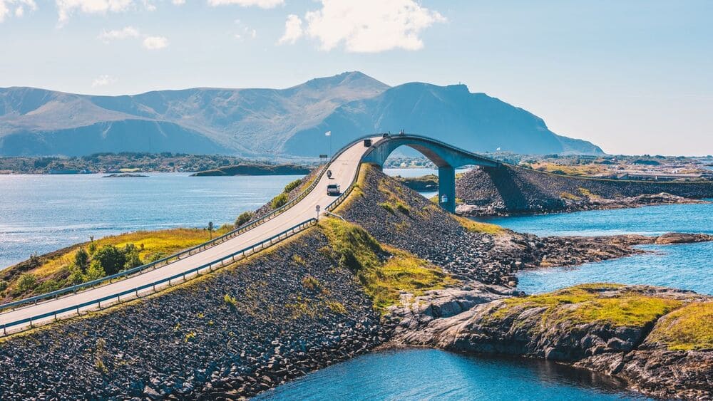 De Atlantic Road Noorwegen