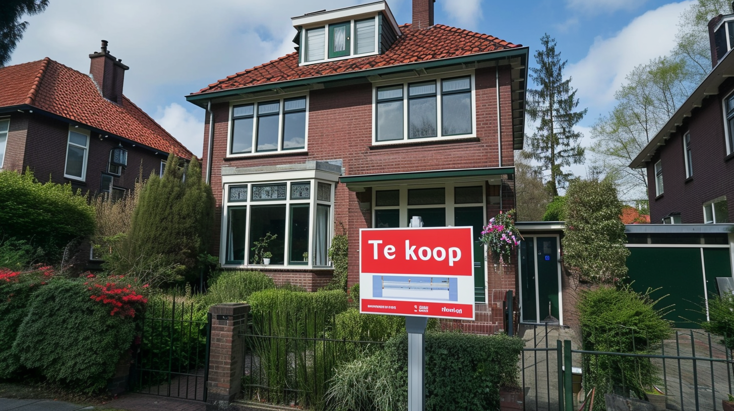 Selling a house in the Netherlands with a for sale sig e191a866 d211 4793 857d b5968c5d8111